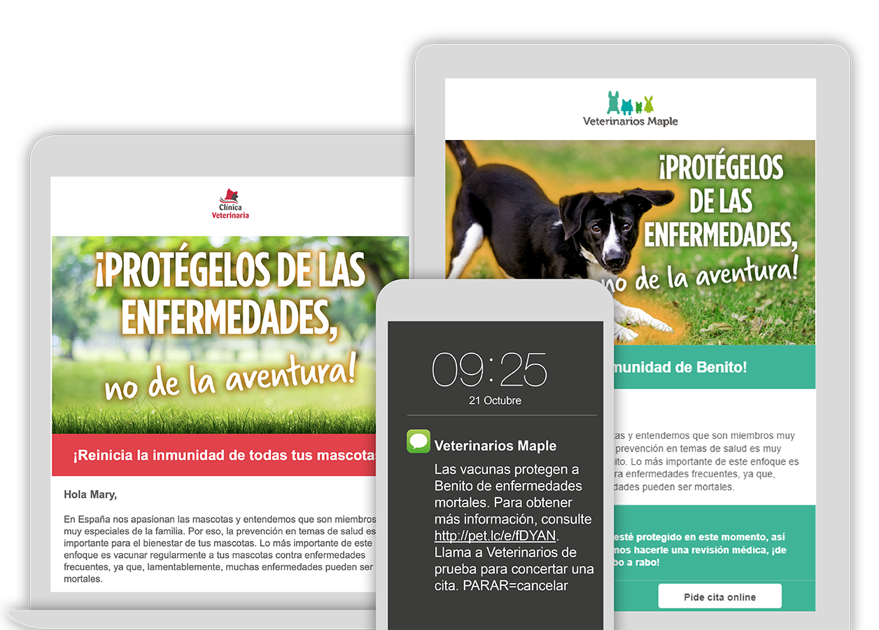 Recaptación para vacunación