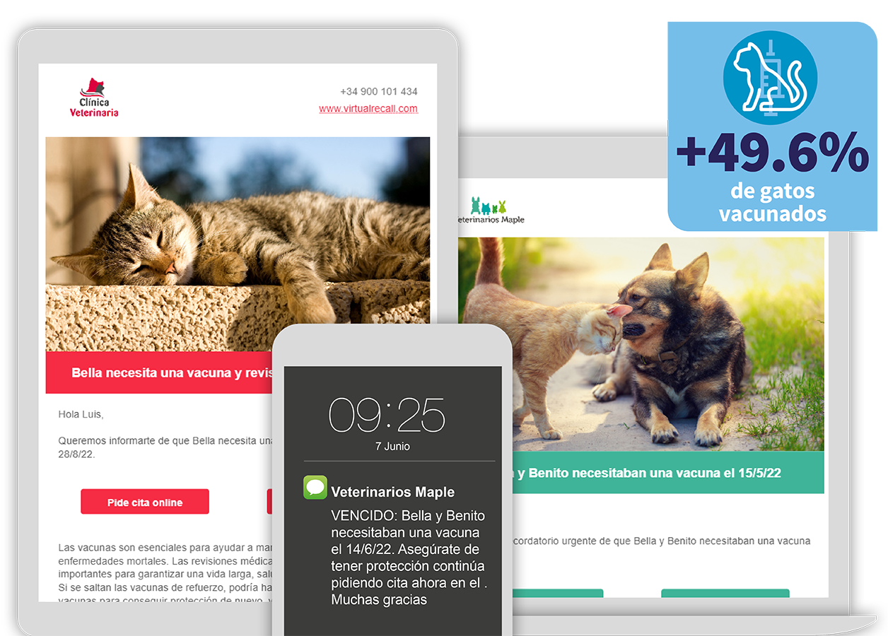 Recordatorios de vacunación