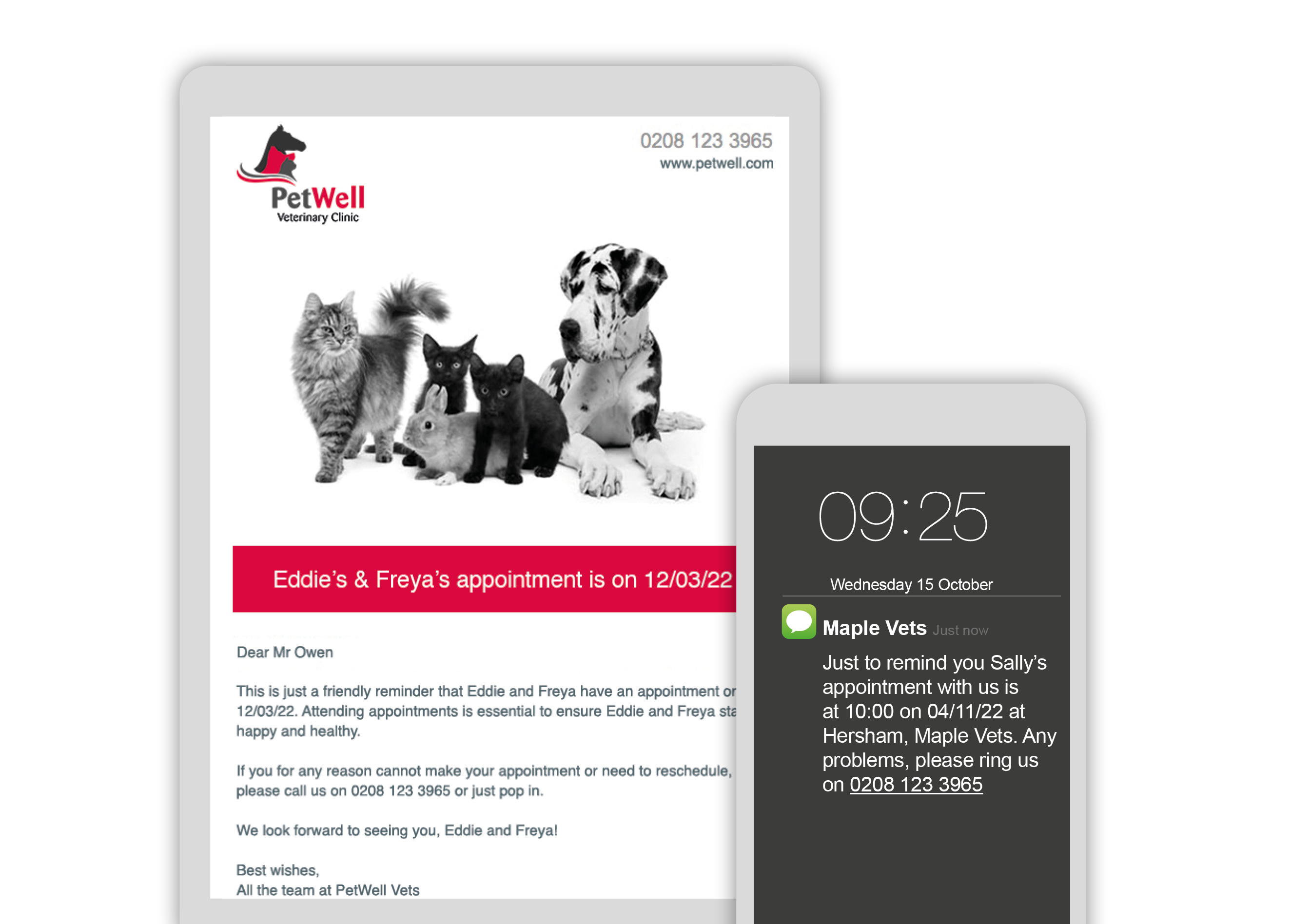 Appointment reminders